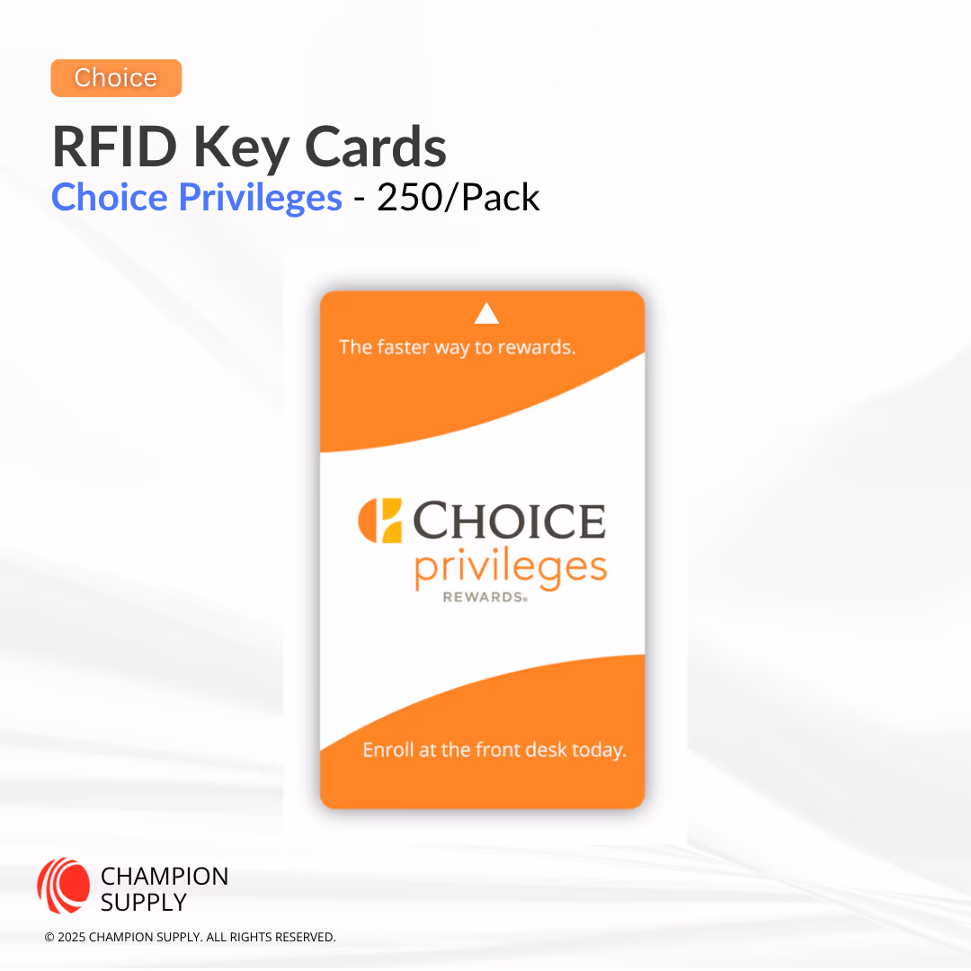 Choice Privileges Rewards RFID Key, Case of 250